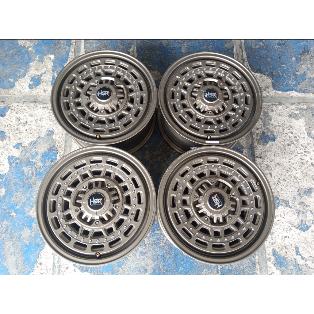 velg mobil bekas myth ring 15x7 lubang 4x100 4x114 seken bekas murah berkualitas