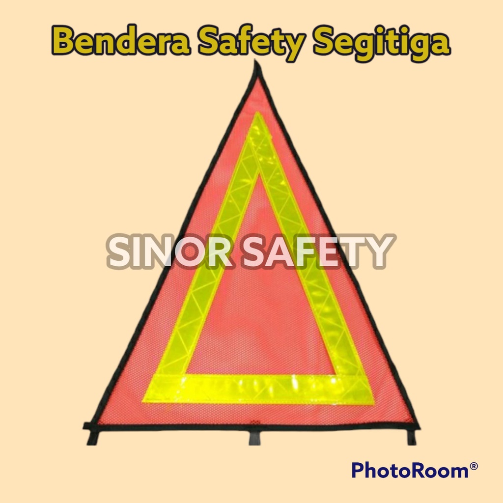 Bendera Jaring Segitiga Safety