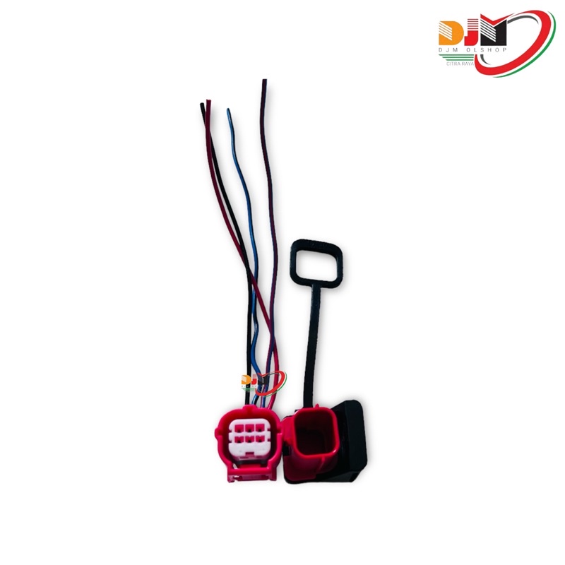 Soket CCU Comunication Control Unit CCU Yamaha Nmax New 6pin Kabel 4 Plus Tutup