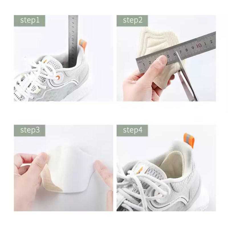 ORIGINAL GANJALAN SEPATU SNEAKERS KEBESARAN SOL ANTI TUMIT LECET INSOLE SNEAKERS HEVA