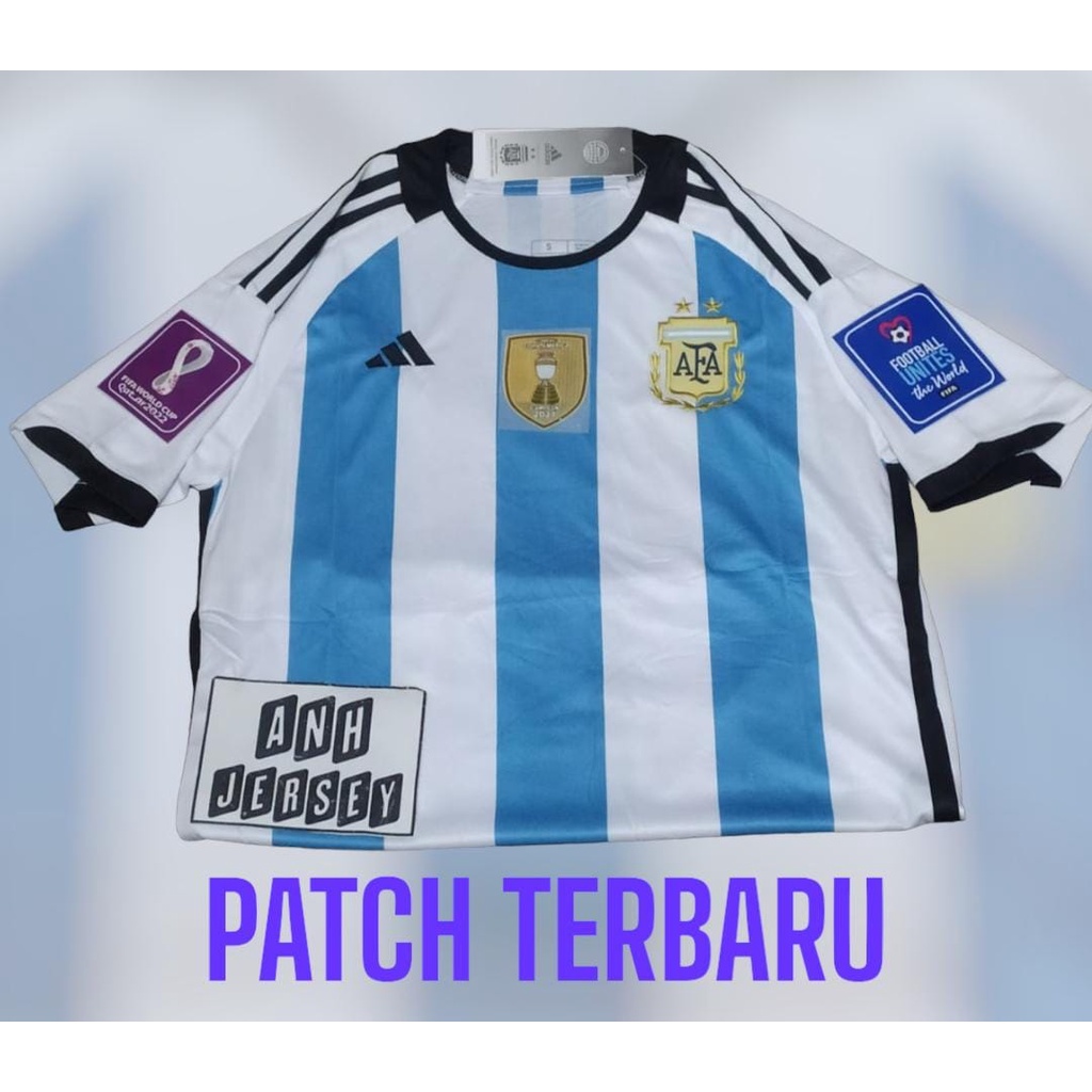Jersey Bola Argentina Home Away