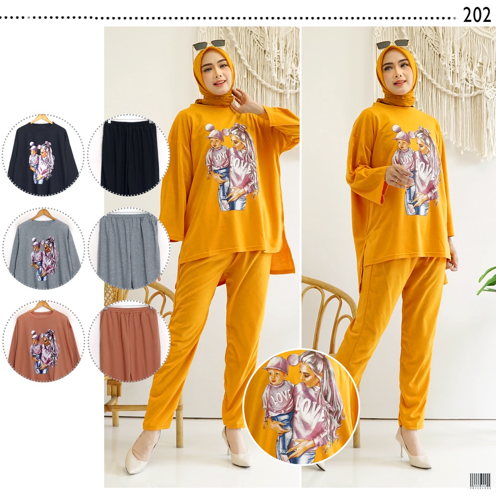 GR ONESET STELAN CELANA JUMBO OVERSIZE BABY MOM SR202