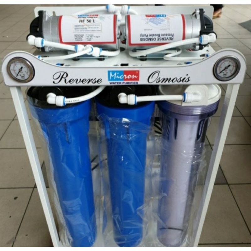 Mesin RO 1000 Gpd Filter Air Minum Reverse Osmosis 1000 Gpd - Micron