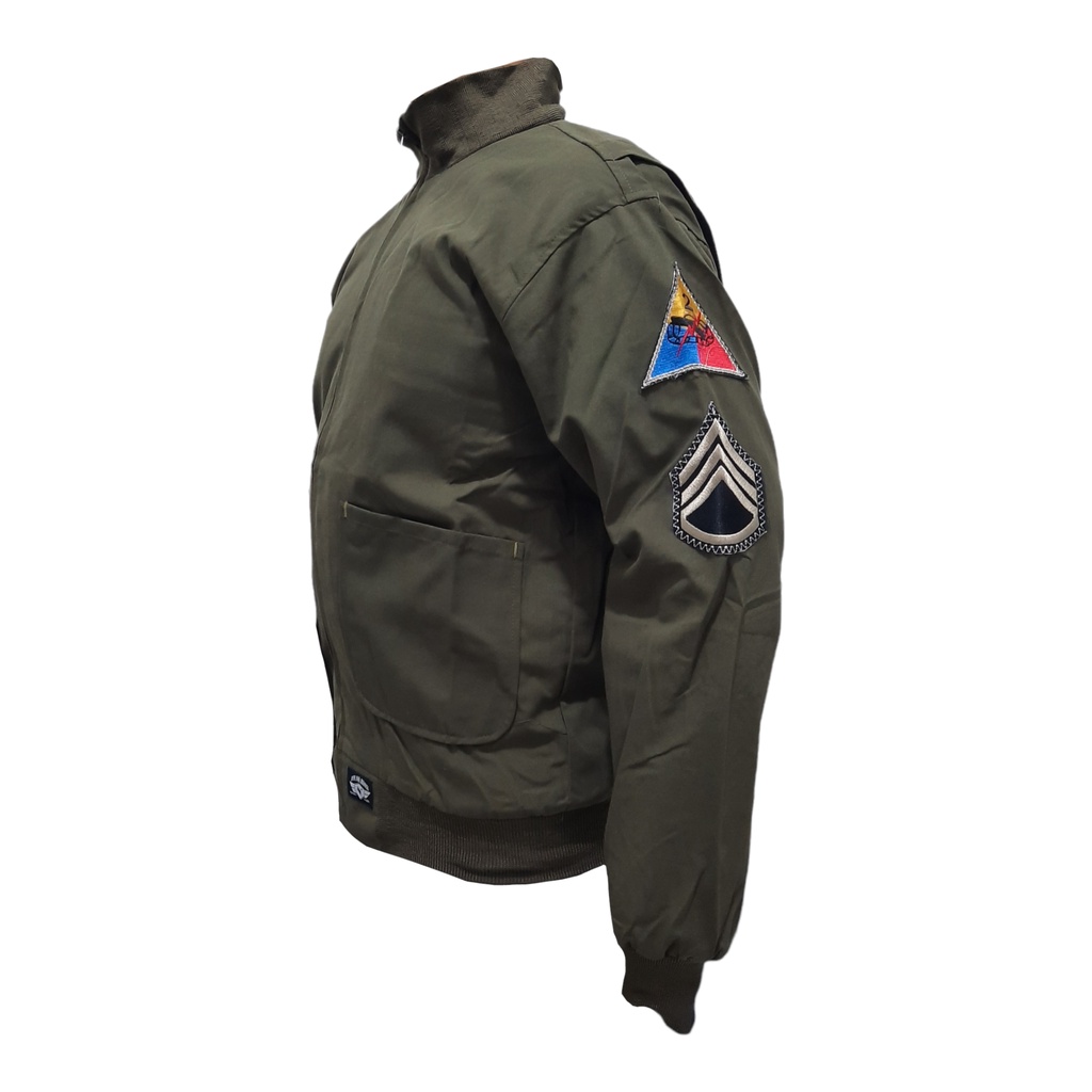 fury jaket khaki/coyote/green army canvas lokal produk high quality