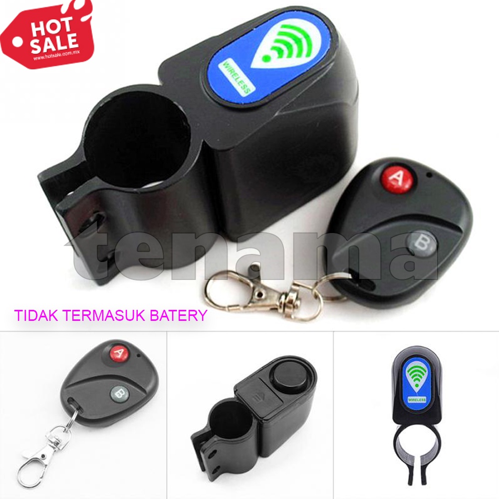 Alarm Pengaman Sepeda Dengan Remote Control