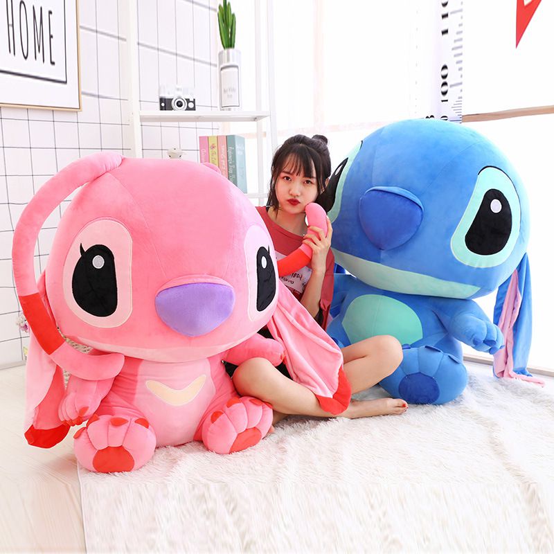 Cuddly Soft Lilo Stitch Besar Stitch Angel Mainan Mewah