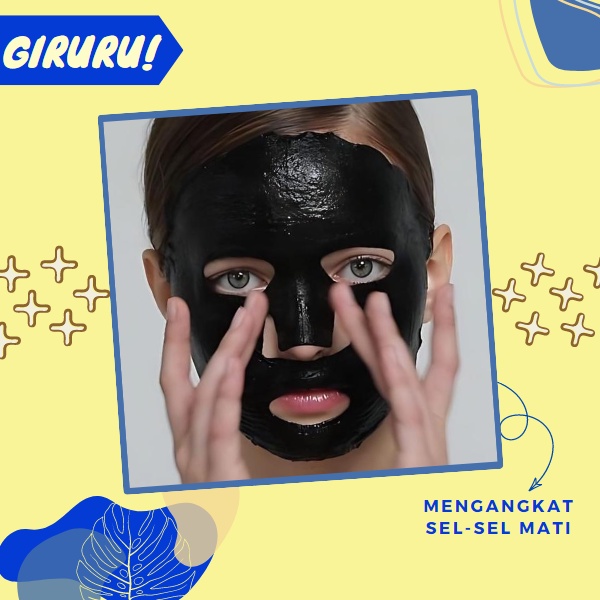 Masker Komedo Black Head / Masker Pengangkat Komedo / Activated Carbon Black Mask Charcoal Mini Pack / MIYUELENI ACTIVATED CARBON BLACKHEAD MASK BLACKHEAD REMOVER CHARCOAL MINI PACK MASKER KOMEDO DAN JERAWAT / NOSE PORE STRIP PEMBERSIH KOMEDO/ STRIPS BEST