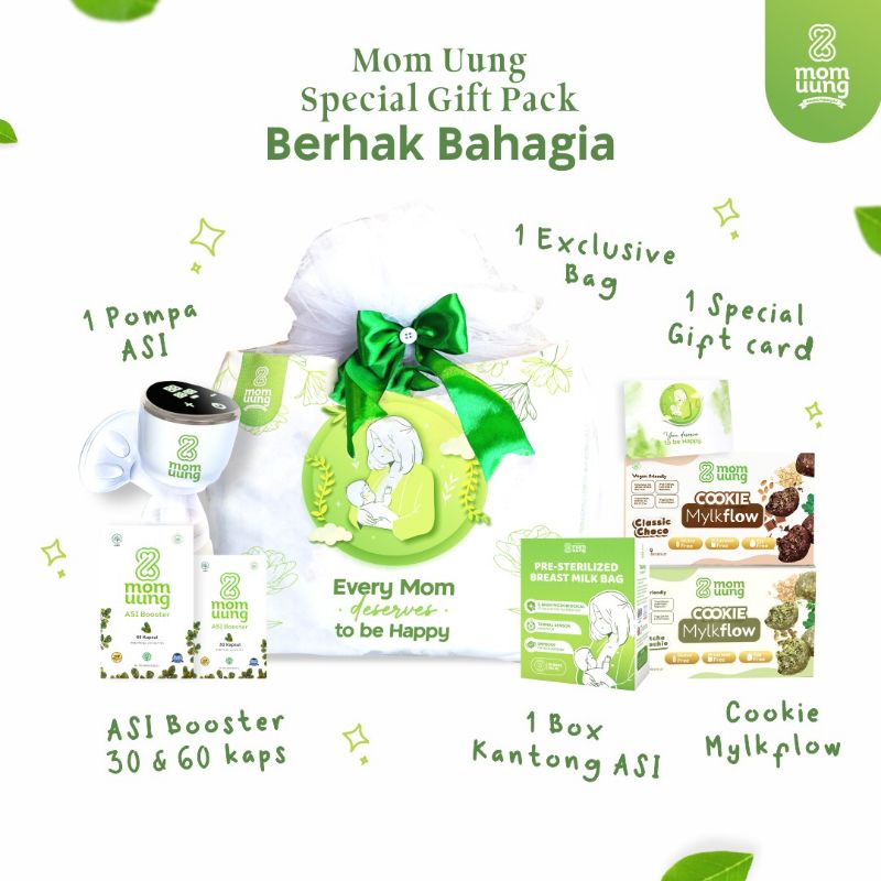 MOM UUNG SPECIAL GIFT PACKAGE LENGKAP FT AUREL LIMITED EDITION CUMA 999rb