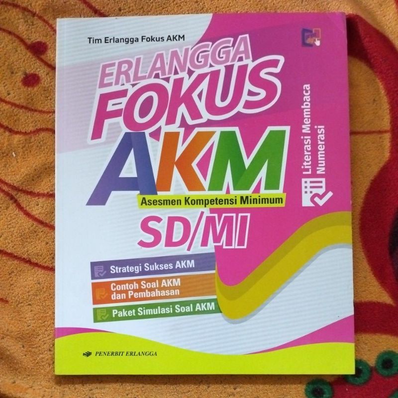 ORIGINAL BUKU ERLANGGA FOKUS AKM SD/MI