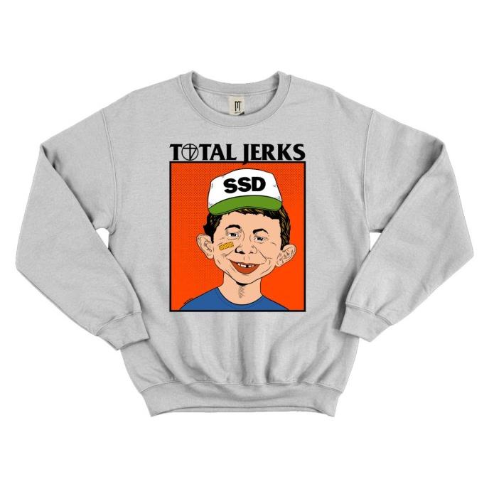 KOMPLIT TOTAL JERKS - SSD CREWNECK GREY