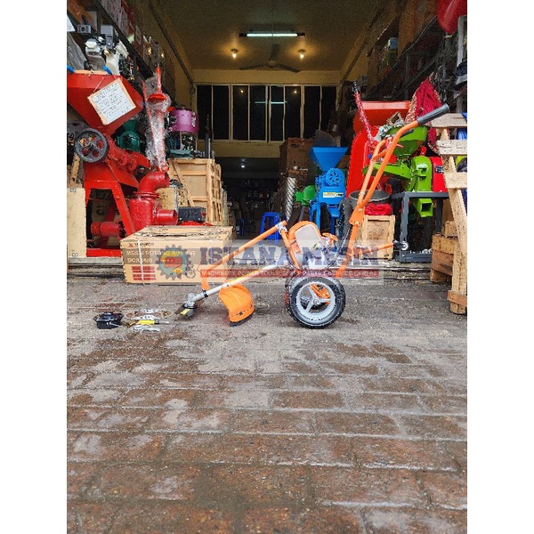 MESIN POTONG BABAT RUMPUT KEBUN TAMAN DORONG 4 TAK YAMAMOTO 488 D