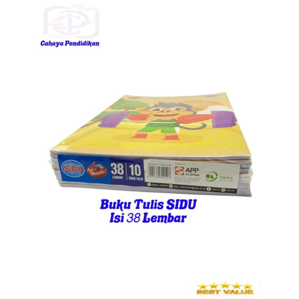 

Sinar Dunia SiDu Buku Tulis 38 Lembar