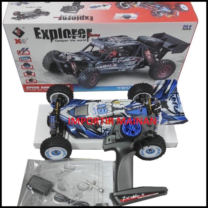 Promo Wltoys 124017 V2 Brushless Rc Buggy 1:12 Rtr Full Propo 4Wd