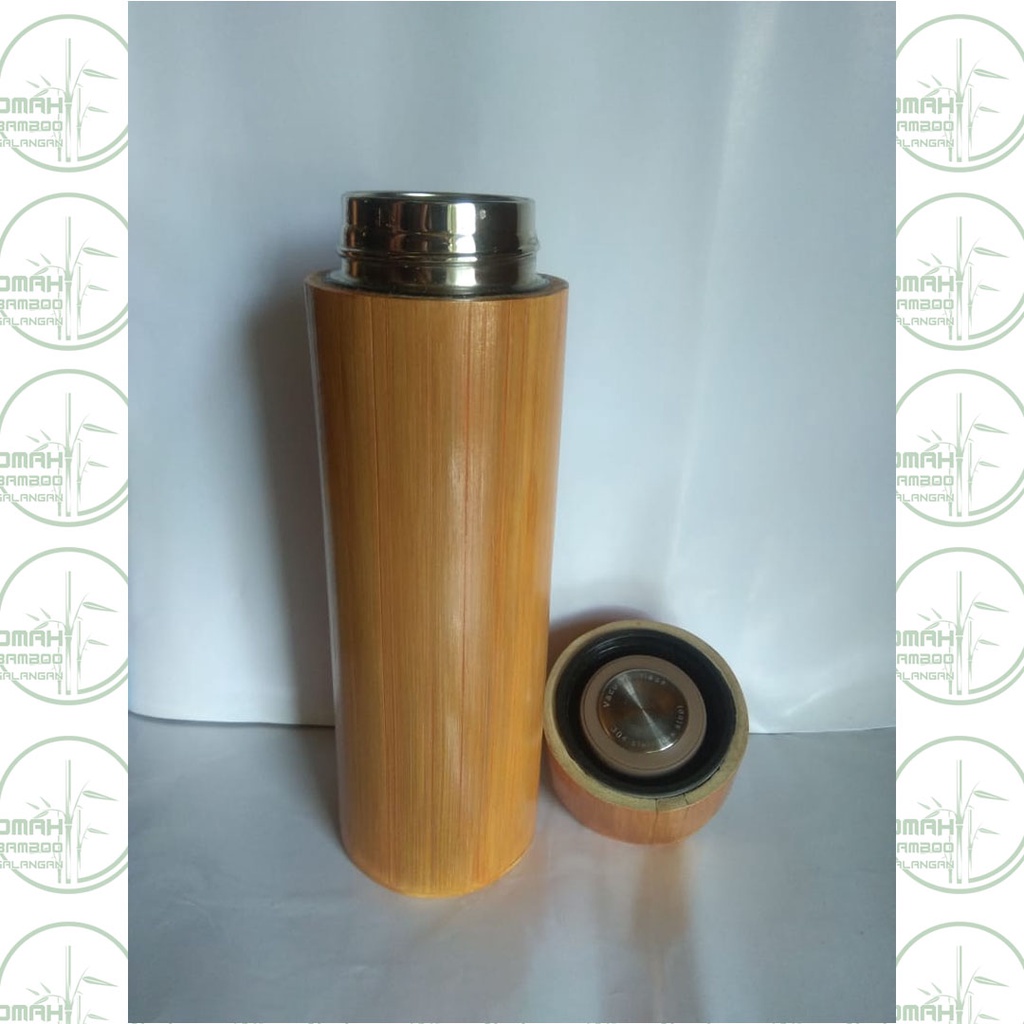Tumbler/ Thermos / Termos Bambu 500 Ml - Tumbler Bambu 500 Ml - Tumbler Bambu Unik dan Antik - Termo