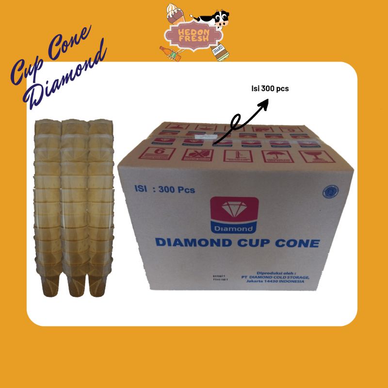 

Cup Cone Diamond (carton)