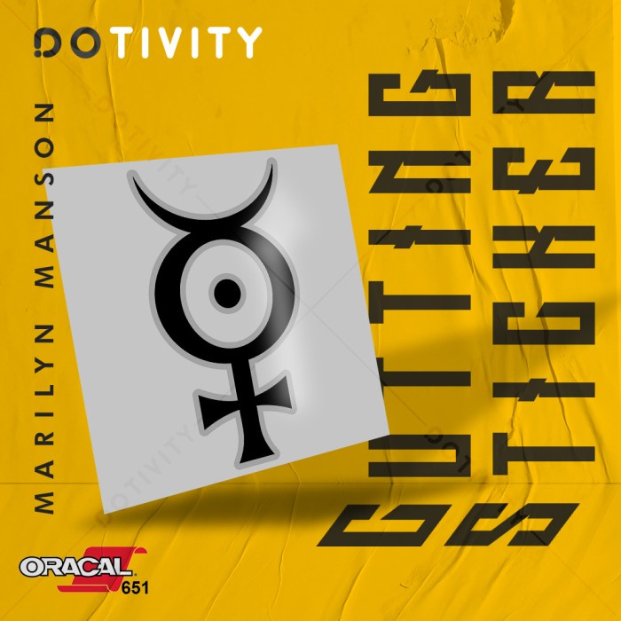 

Cutting Sticker MARILYN MANSON V8