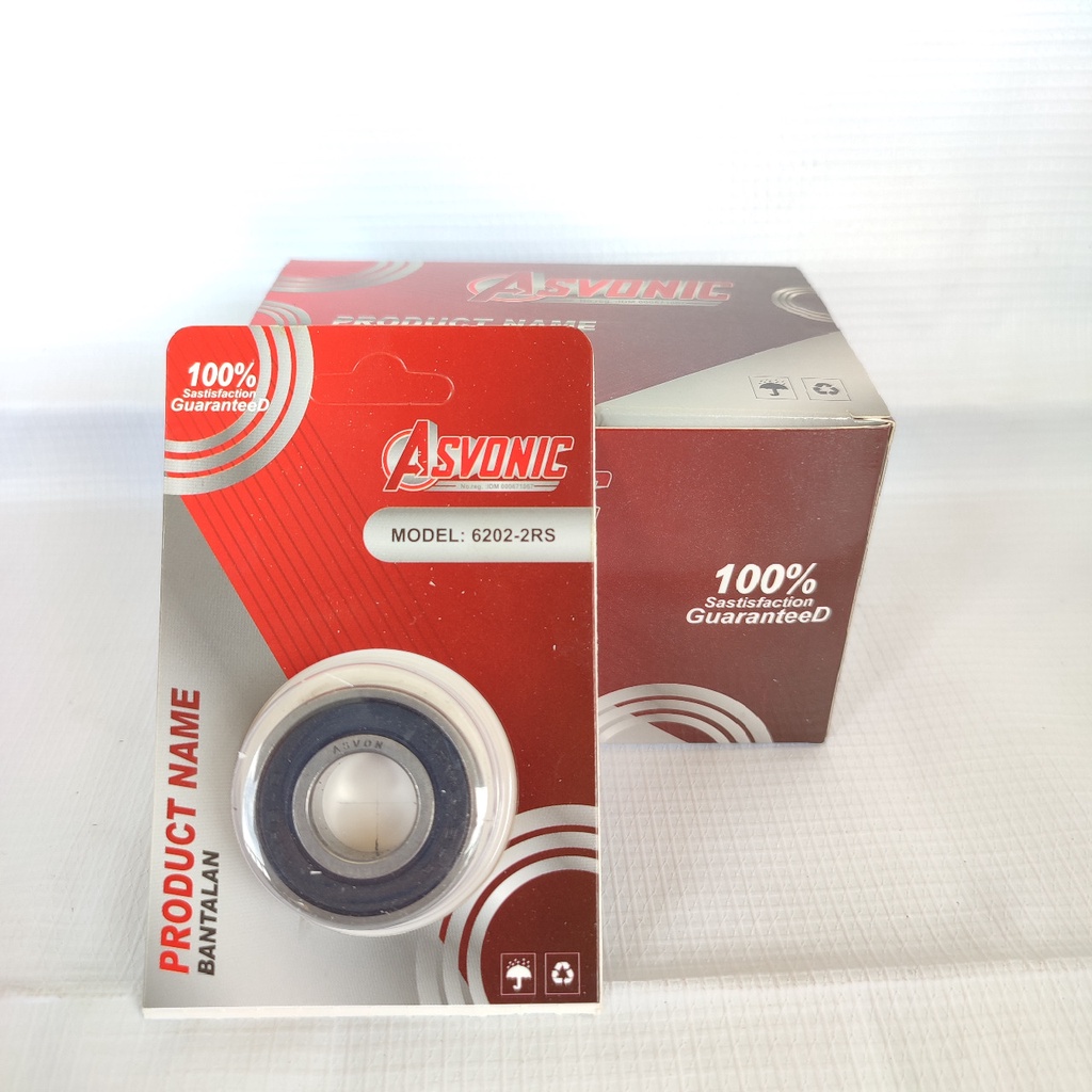 BEARING OEM 6202 MEREK ASVONIC PAKET 10