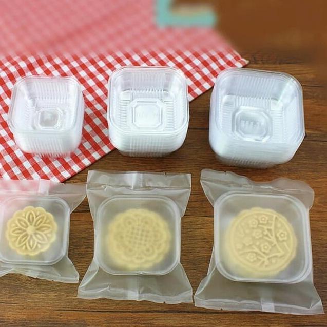 

Plastik Kue Mooncake Transparant Polos Doff PM5002