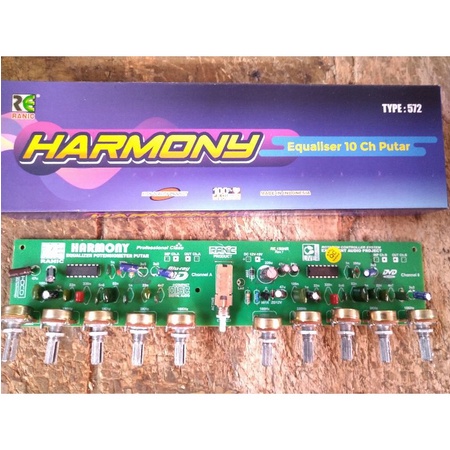 kit equalizer stereo 2x5 10 chanel stereo potensio putar