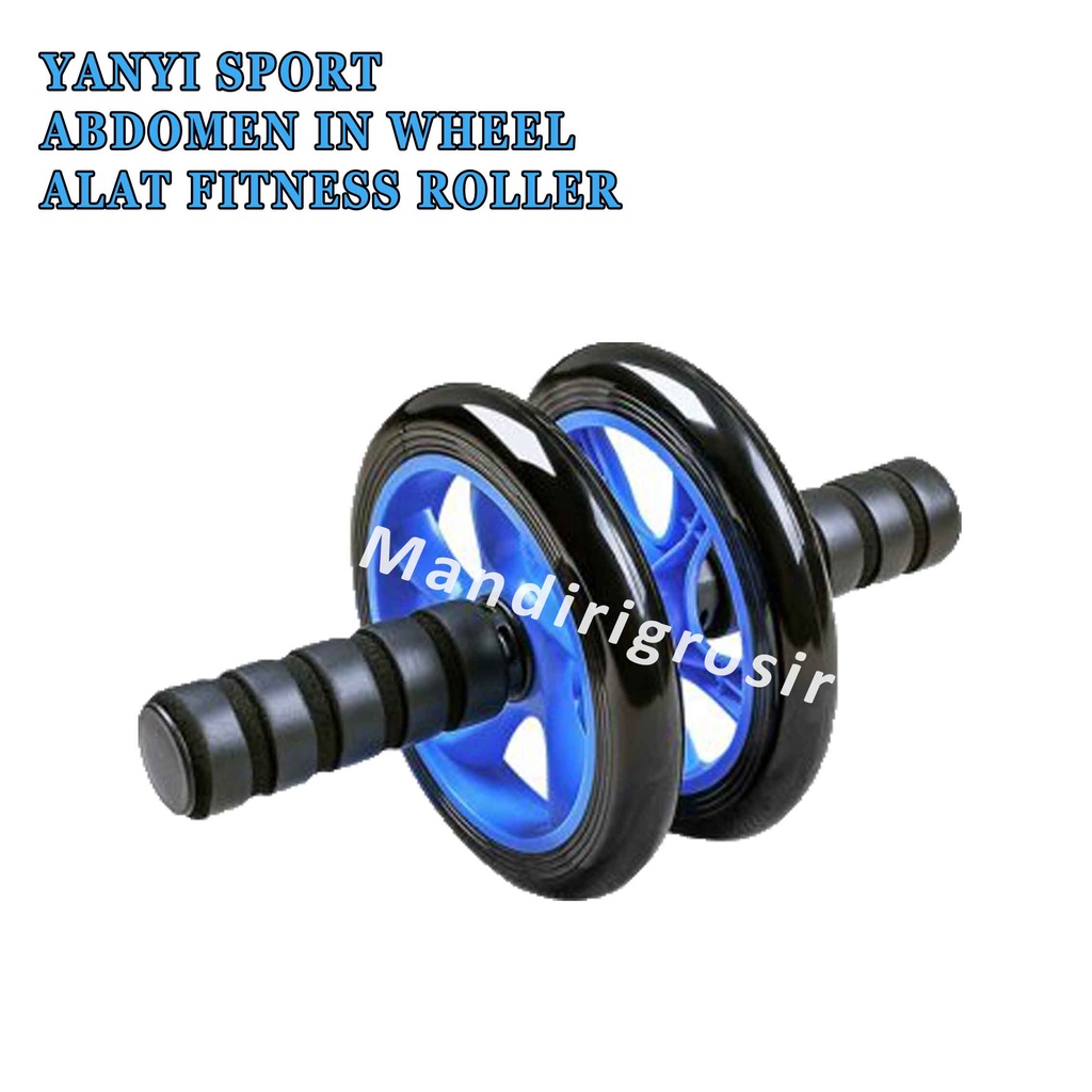 Alat Fitness Roller * Yanyi Sport * Abdomen In Wheel * Alat Olahraga Push Up YY-1601