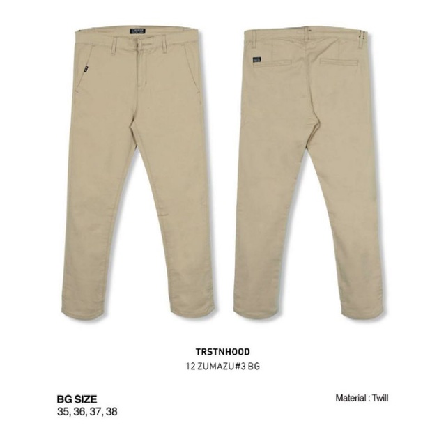 TORSTEIN CHINO LONG | CELANA PANJANG CHINO TORSTEIN " 12 ZUMAZU " ORIGINAL