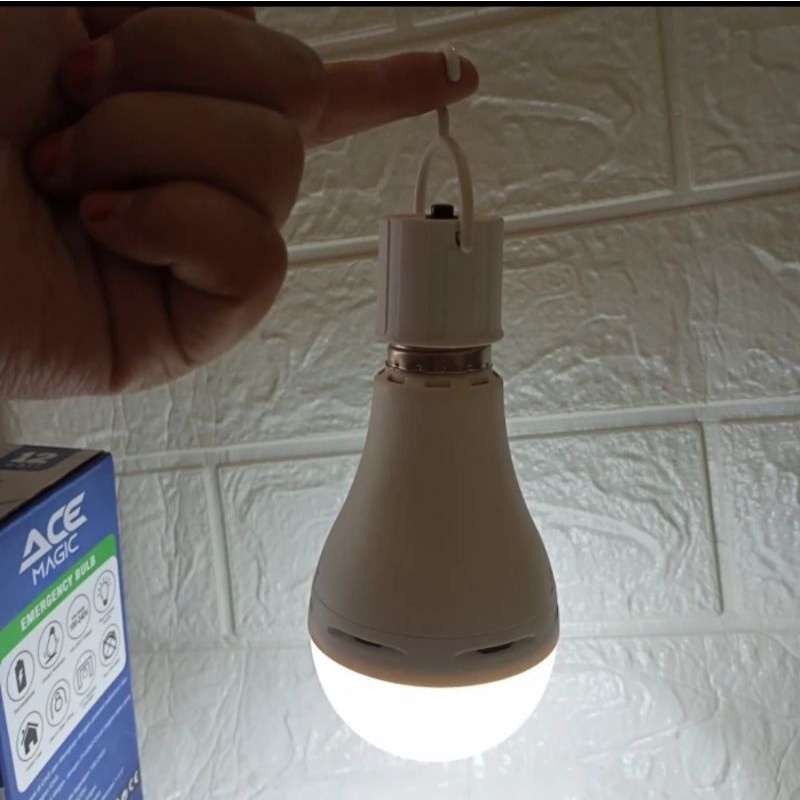 Ace Led Bulb Emergency Ac Dc. Led magic murah bagus