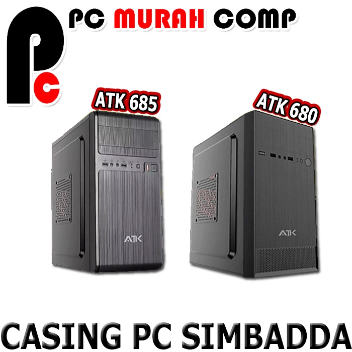 CASING PC mATK SIMBADDA + PSU 600wat