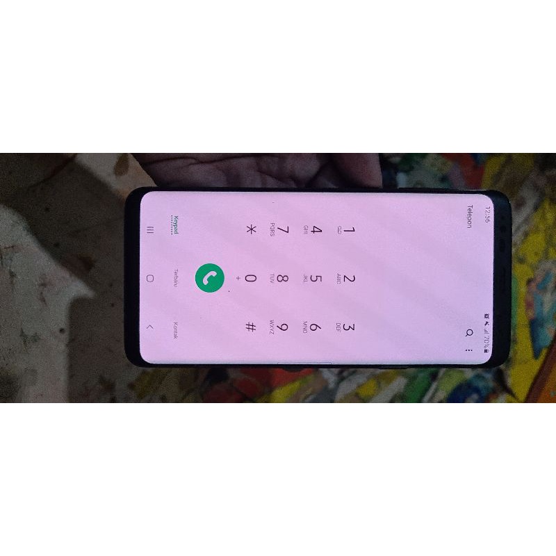 LCD HP SAMSUNG S9+ ORIGINAL 100% COPOTAN MINUS SHADOW BAZEL HITAM