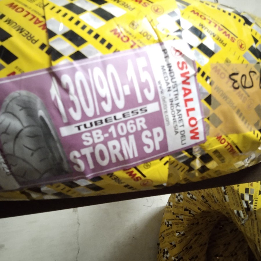 Ban SWALLOW 130/90-15 STORM SB 106 TUBELESS