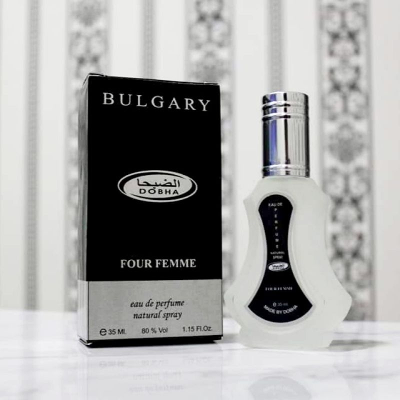 BULGARY POUR FEMME Parfum DOBHA Spray 35ml EDP Eau De Parfume