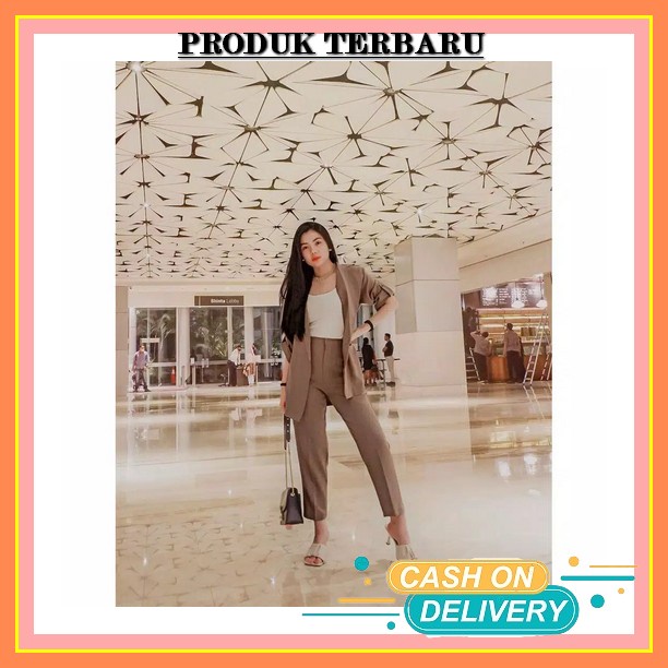 Real Pic Termurah Stelan Leopard Long Tunik Import / Stelan Rayon Bangkok / Setcel Rayon Viscose Mes