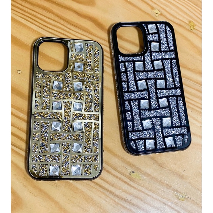 Murah casing blonk diamon for iphone 12 pro max , biru magnet iphone 14