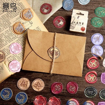 

HI078 Stiker Segel Sealing Wax untuk Dekorasi Jurnal Surat