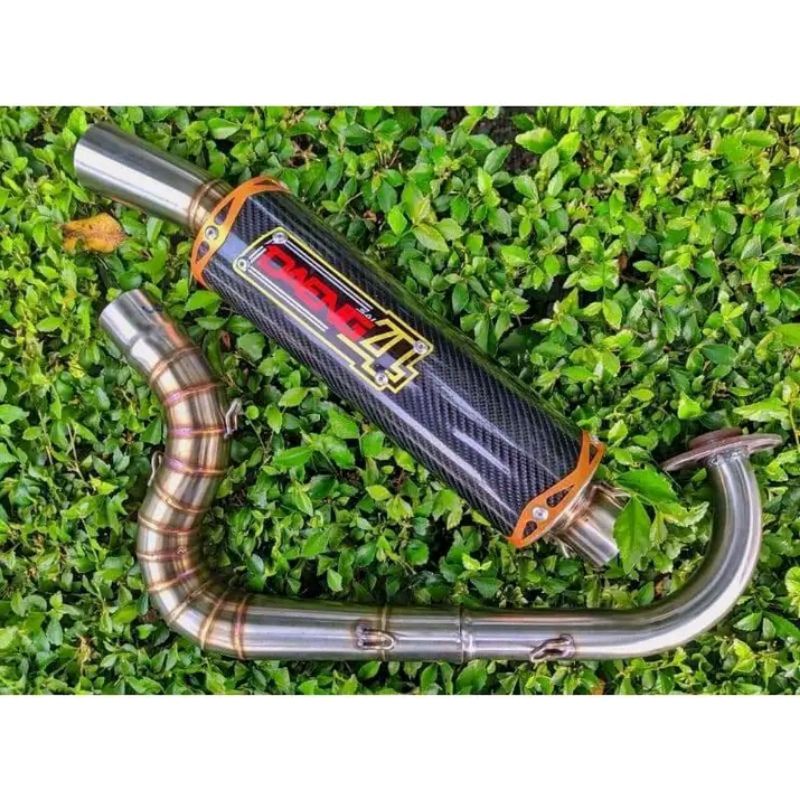knalpot daeng carbon (fullsistem)inlet 38 pokoke ngacengan poll pnp vario new/old,mio sport,soul,gt