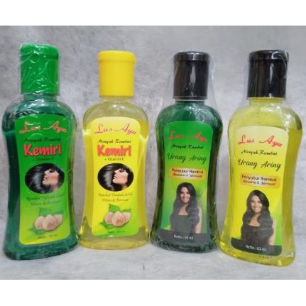 * NCC * Lus Ayu Minyak Kemiri Urang Aring Zaitun Olive Oil Perawatan Rambut dan Badan
