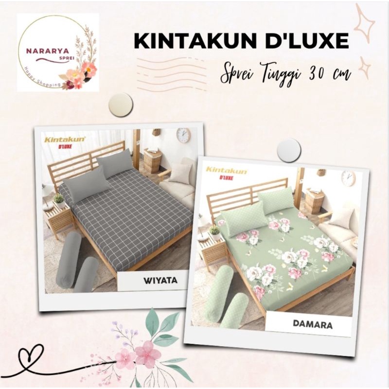 NS Kintakun D'luxe , sprei flat tinggi 30cm