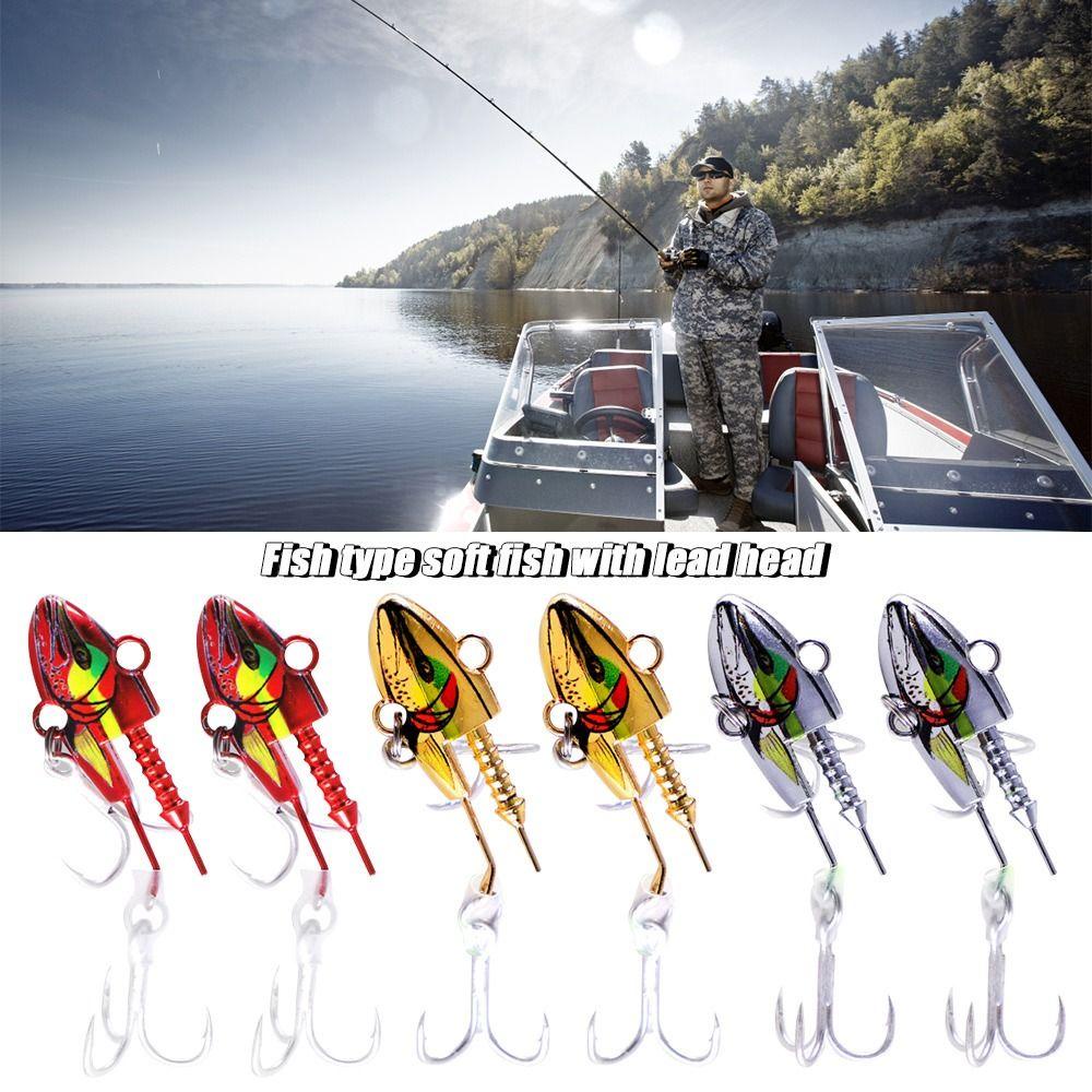 Top 9cm/15g 11cm/25g Kepala Umpan bass Lembut Renang Silikon 14g/19g/28g sea Lead Head hook