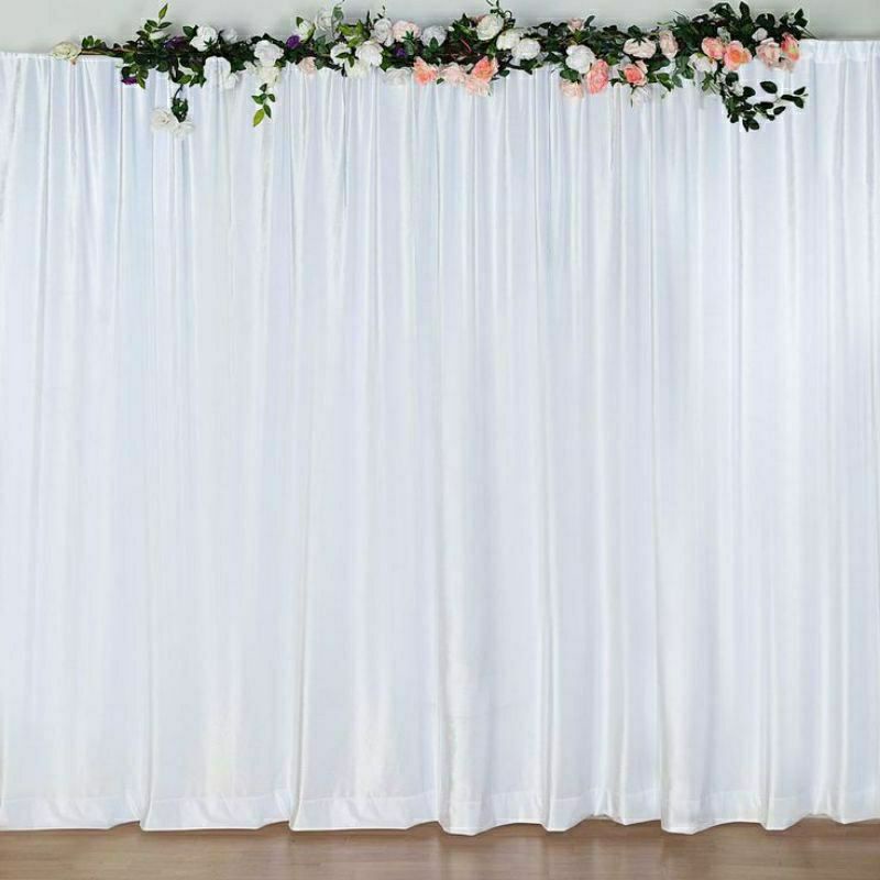 Backdrop Background Kain Filamin tinggi 3.5 meter (polos)