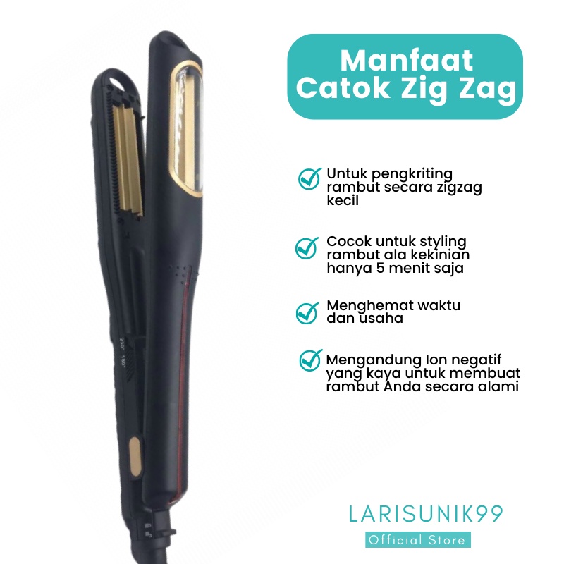 Catokan Rambut Keriting Automatic Kriting Pengeriting Pengkriting Automatic Ion Tourmaline Besi Perawatan Kecantikan Alat Catok Rambut Salon Terbagus Catok Genteng Kecil Pengembang Zigzag Ori Original Premium Terbaru