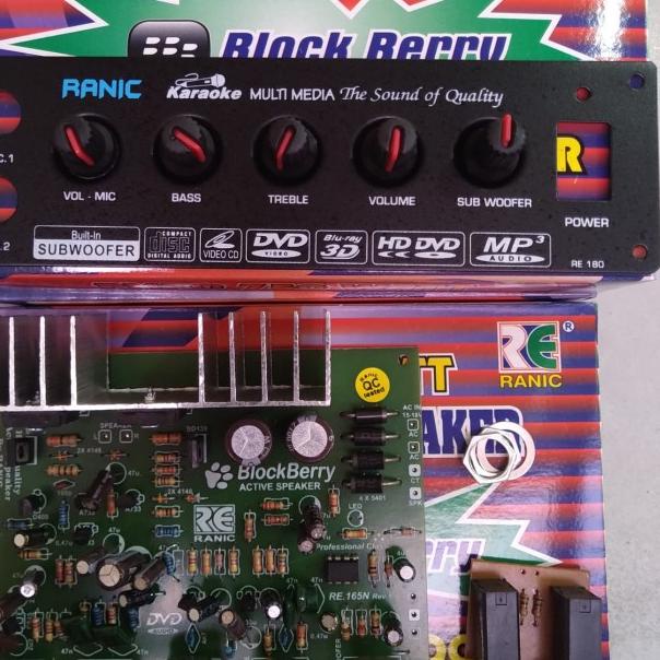 kit aktif speaker mono plus mic subwoofer