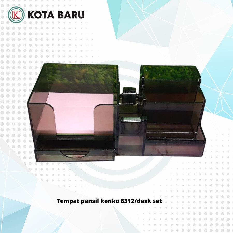 

Tempat pensil kenko 8312/desk set