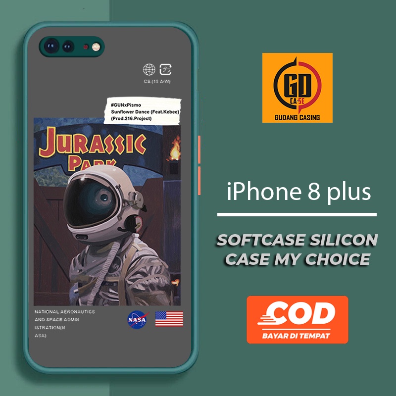 Case IPHONE 8 plus Case Hp IPHONE 8 plus  Case Mychoice Gudang Casing [ASTRONOT KARTUN] Casing Hp Ae