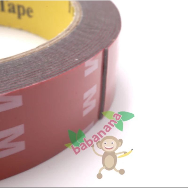 Double Tape Foam busa sponge 1 roll 20 mm x 4.5 meter dobel tip