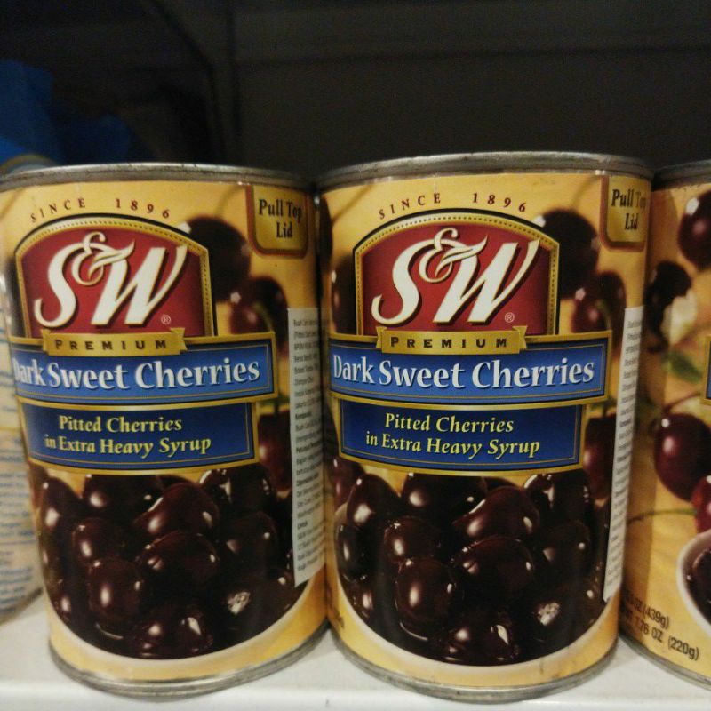

S&W dark sweet cherries 439gr