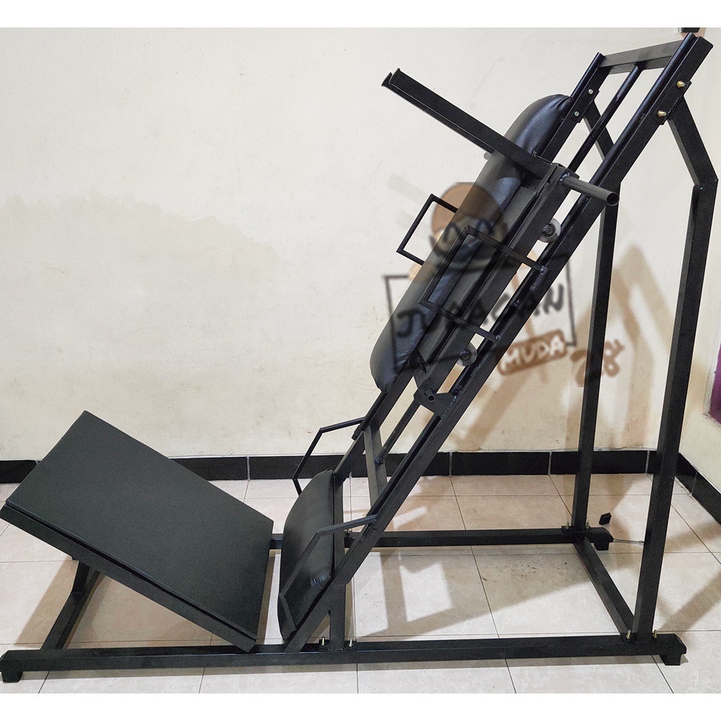 Alat Gym 2 in 1 Legs Press dan Squat Murah Ekonomis