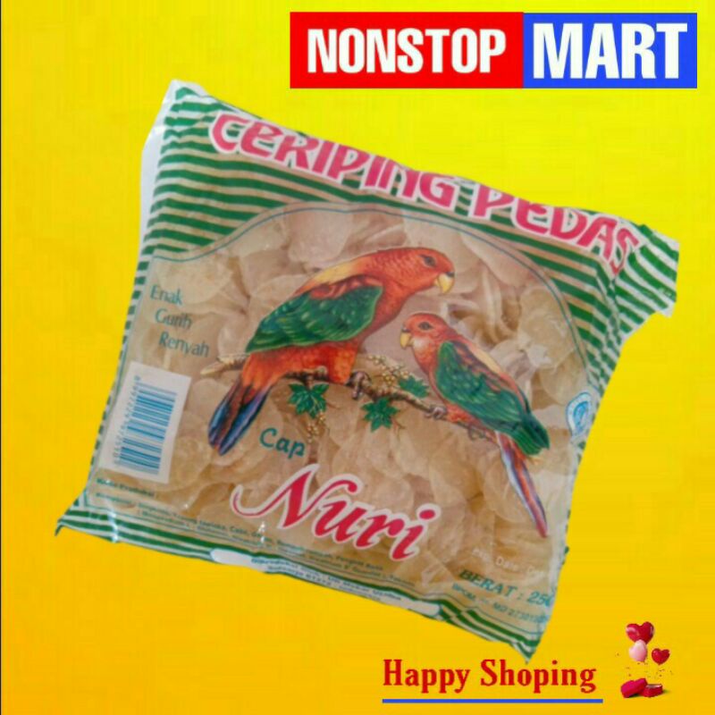 

CERIPING PEDAS Cap burung nuri 250gr