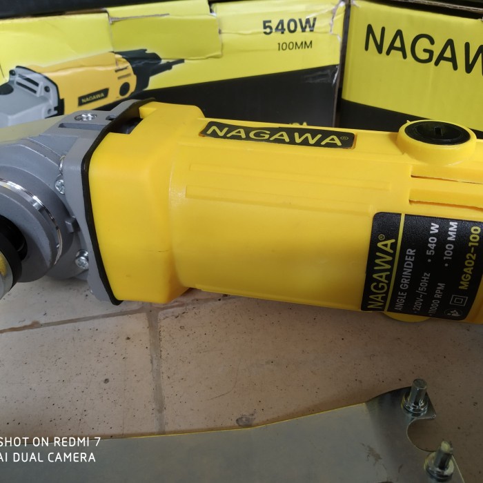 siap kirim] Mesin Gerinda NAGAWA mga02-100 Angle Grinder NAGAWA 540W