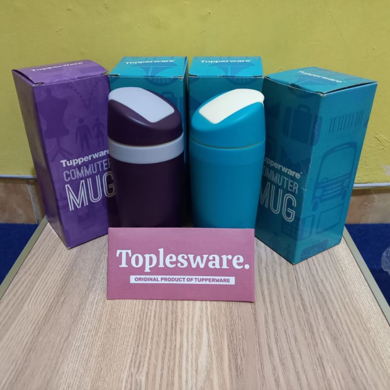 Jual Tupperware Botol Minum Commuter Mug Ori 360 ml bukan Eco atau