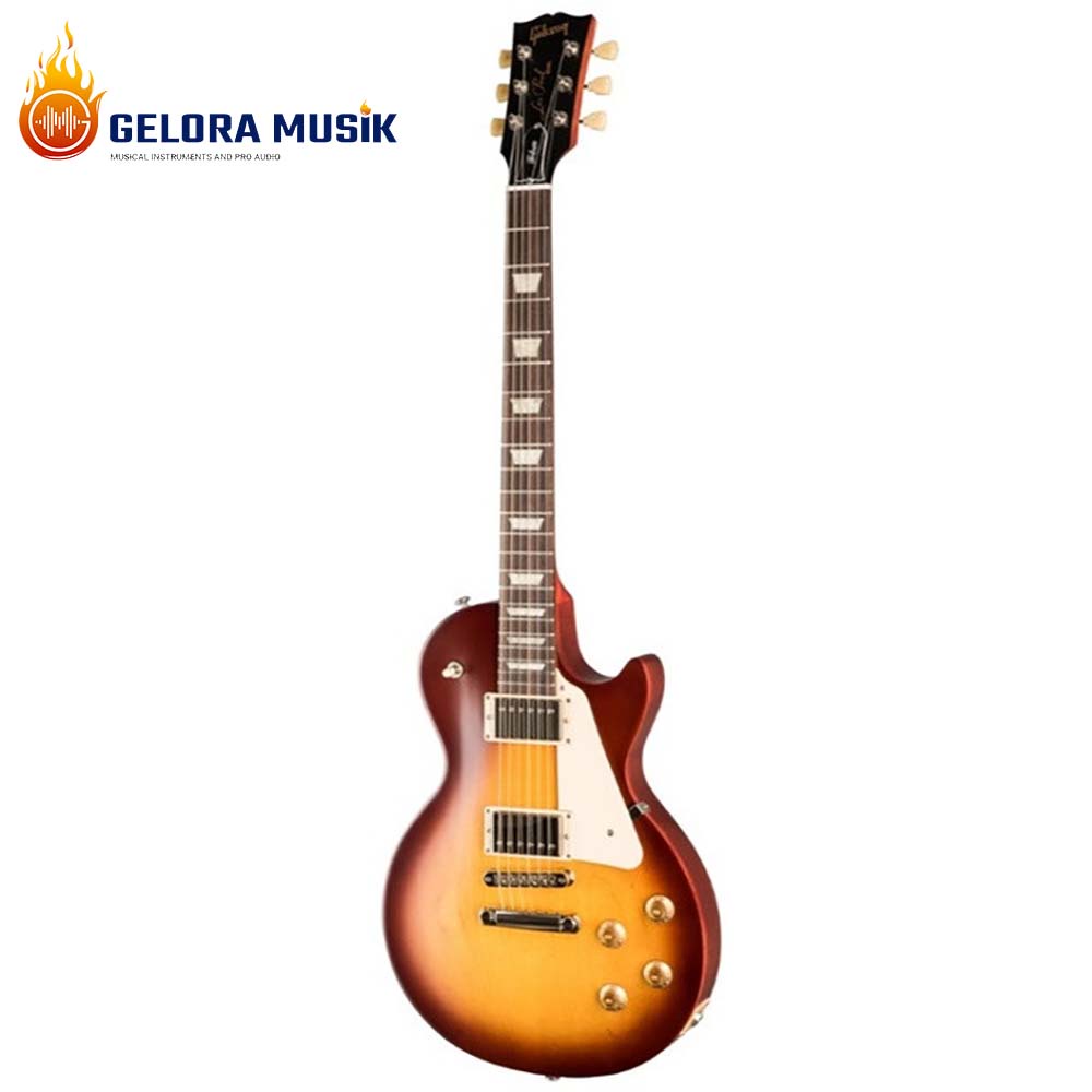 Gitar Elektrik Gibson Les Paul Tribute LPTR00SINH1 Satin Iced Tea W/Gigbag