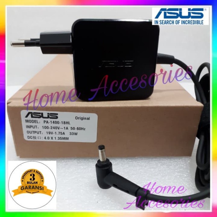Adaptor Charger Casan Laptop Asus X453 X453M X453Ma X453S X453Sa 1.75A Ori